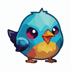 Bird animal vector design illustration