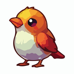 Bird animal vector design illustration