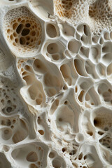 Textured surface of coral skeletons, showcasing intricate structures and calcium carbonate formations. Coral skeleton textures offer a marine-inspired backdrop