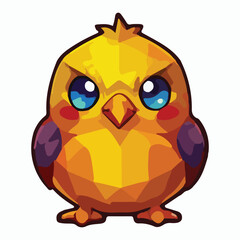 Bird animal vector design illustration