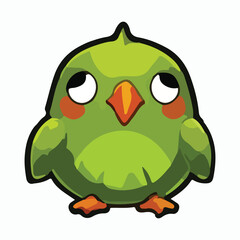 Bird animal vector design illustration
