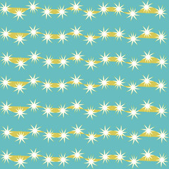 Hintergrundmuster Stern, mintgr&uuml;n 