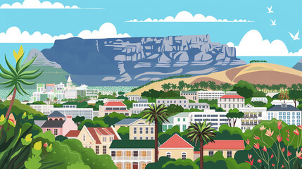 Illustration of CAPE TOWN