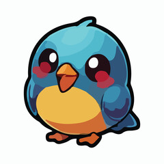 Bird animal vector design illustration