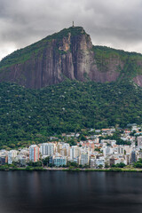 Christ the Redeemer Overlooking Rio de Janeiro s Lagoa
