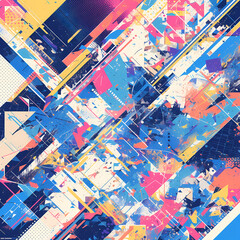 Luminous Abstract Canvas for Infographics and Graphic Design Projects