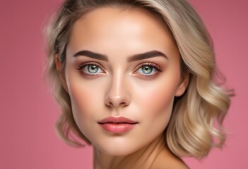 Fototapeta premium A Portrait Of Breathtakingly Gorgeous, Exotic, Beautiful Woman. 