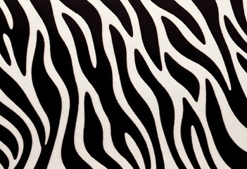 Fototapeta na wymiar Zebra Print Pattern Illustration Digital Artwork Animal Fur Painting Background Design