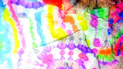 Tye Dye Seamless. Elegant Dirty Illustrator.