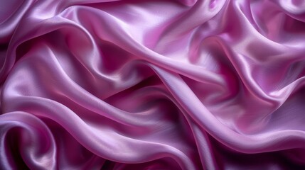   A close-up of a pink fabric with a soft, velvety feel