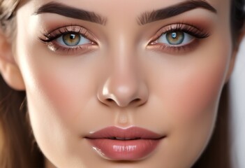 A Portrait Of Breathtakingly Gorgeous, Exotic, Beautiful Woman.
