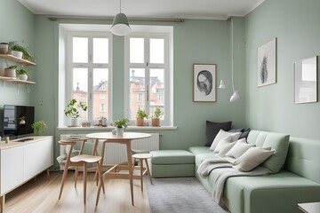 apartment with stylish design