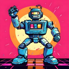 cartoon style animated