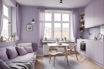 apartment with stylish design