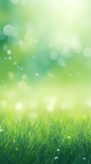 Spring green grass background