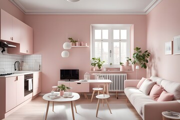 apartment with stylish design