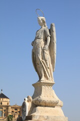 angel statue in cordoba, spain