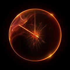 Fototapeta premium background with clock 