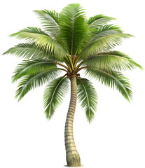 coconut tree, generative ai