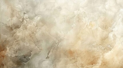 Abstract beige and brown marble texture with distressed grunge and rough dirty smudges.