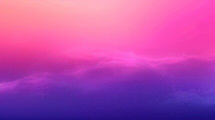 Purple and Pink Sky With Clouds and Stars