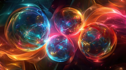 Floating Bubbles in the Air