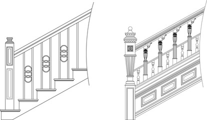 Detailed vector sketch illustration of traditional ethnic classic vintage old rosette ornament 