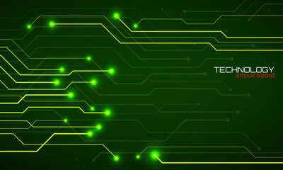 Abstract background with circuit board, technology design. High tech connection system