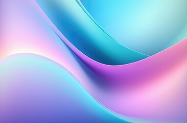 Abstract background with smooth lines in pastel colors for text	