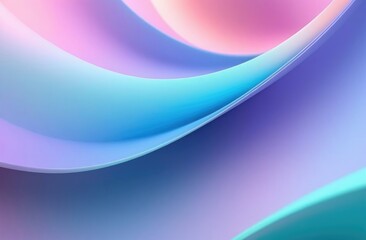 Abstract background with smooth lines in pastel colors for text	
