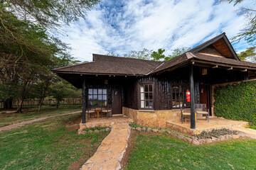 House in Amboseli lodge.