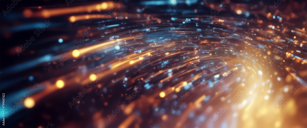 Poster abstract background. technological space. neuronets. abstract technology background