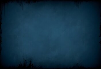 Deep blue grunge background for artistic creations