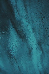 abstract ice dark background with bubbles