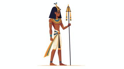 Osiris Ancient .Egyptian god profile. Character of