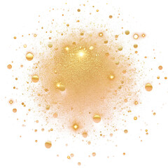 Gold glitter magic shiny sparking stardust