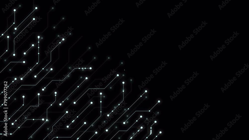 Poster PNG Alpha.Abstract digital dot line particle data background connecting technology concept.