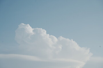 blue sky with clouds