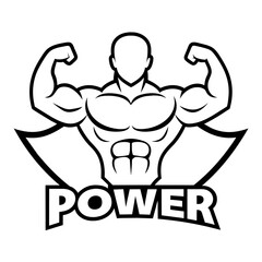 Bodybuilder logo (24)