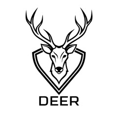 Deer Logo vector (3)