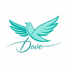 Dove Bird Logo vector (13)