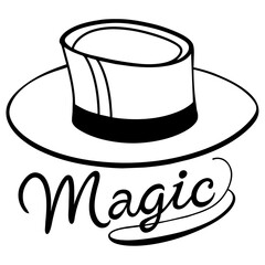 Magic Hat logo vector art ilustration (21)