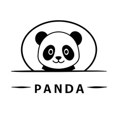 Panda logo vector art illustration (19)