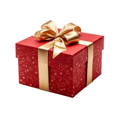 Obraz premium color gift box isolated on white