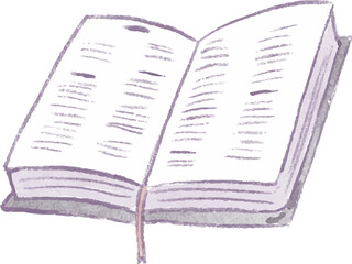 Bible book png isolated
