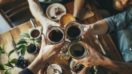 High Spirits: Toasting Over Coffee