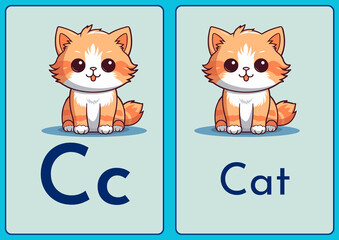 Alphabet letter  Make Learning an Exciting Adventure: Discover our Attractive and Colorful Designs for Teaching Letters to Children, vector illustration