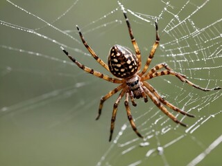 spider on a web