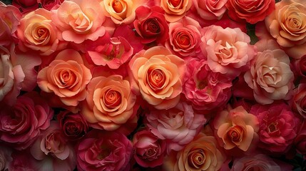 Naklejka premium bunch of roses