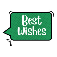 Best Wishes Messages Sticker Design lettering sticker typographic message chat badge